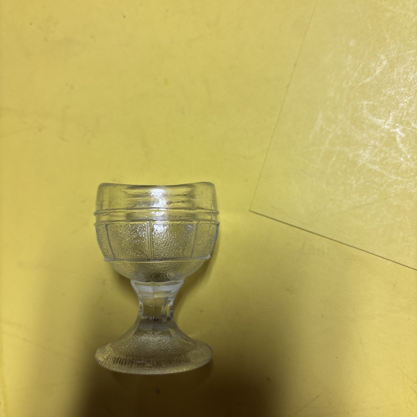 Vintage Glass Eye Wash Cup Marked USA 31