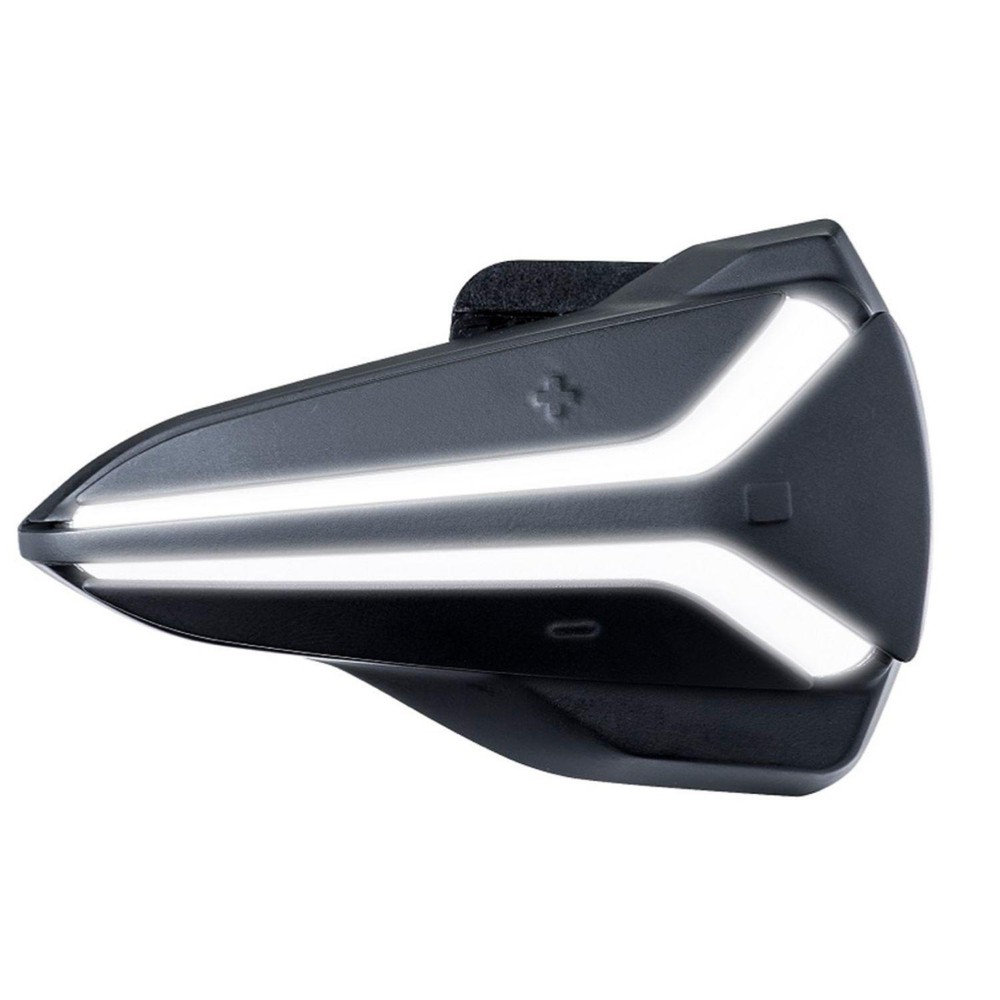 OPEN BOX -HJC Matte Black 20b Smart Communicator Powered by Sena