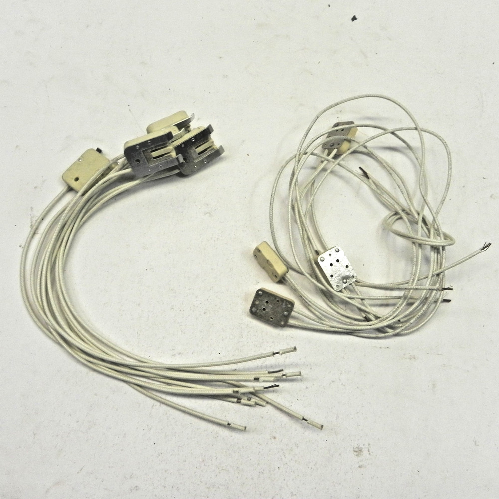 FIBER OPTIC LIGHT SOURCE LIGHT SOCKET PIG TAIL CABLE LIGHTING COMPONENTS NEW LOT