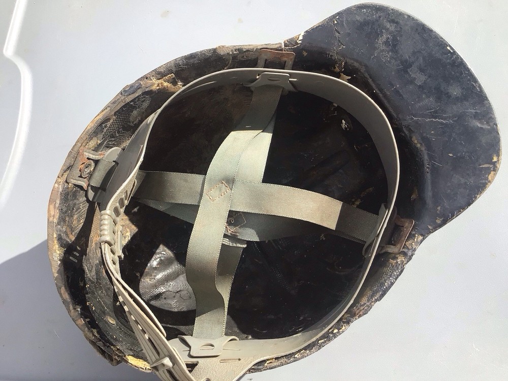 VINTAGE - MSA COMFO CAP - COAL MINERS HARD HAT WITH LIGHT