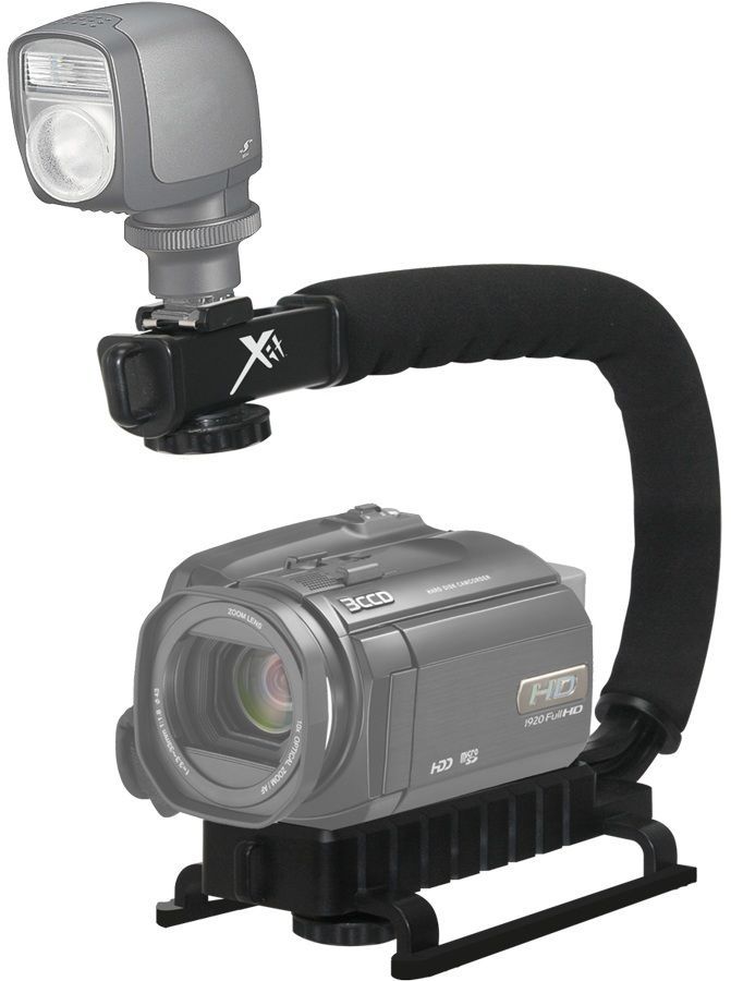 Pro Deluxe Video Stabilizing Bracket Handle for Sony HDR-CX7 HDR-SR200
