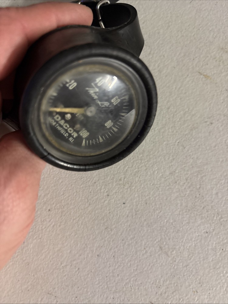 Vintage Dacor Dive Watch Thin Lin