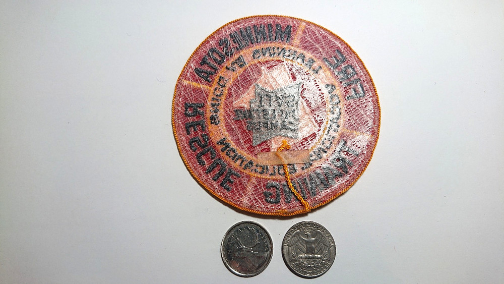 Minnesota Fire Rescue Training Patch Badge Crest