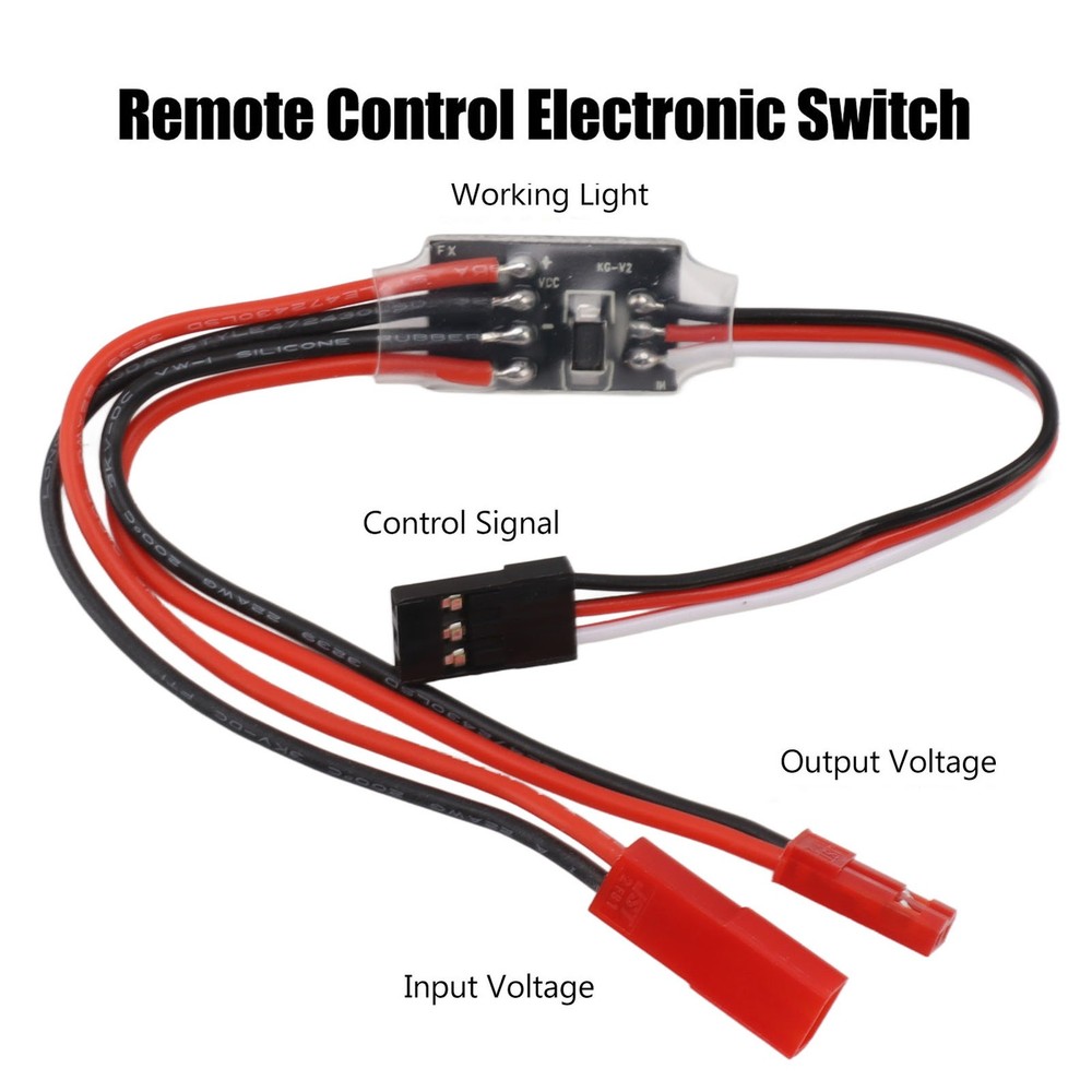 Remote Control Electronic Switch 3‑30V 20A High Voltage RC Electronic Switch For