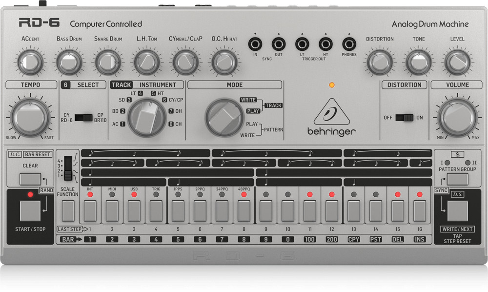Behringer RD-6-SR Classic Analog Drum Machine