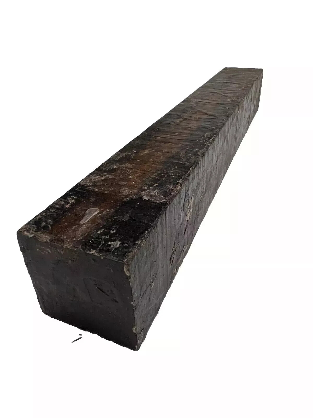 2 Pcs, Gaboon Ebony Turning Blank 1-1/2x 1-1/2x 19 Wood Block Pool Cue