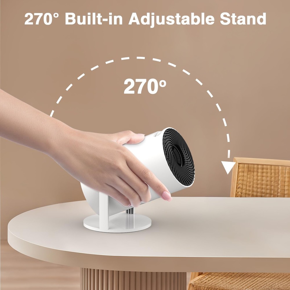 [Electronic Focus with Short Throw] Mini Projector with WiFi 6 and Bluetooth,...