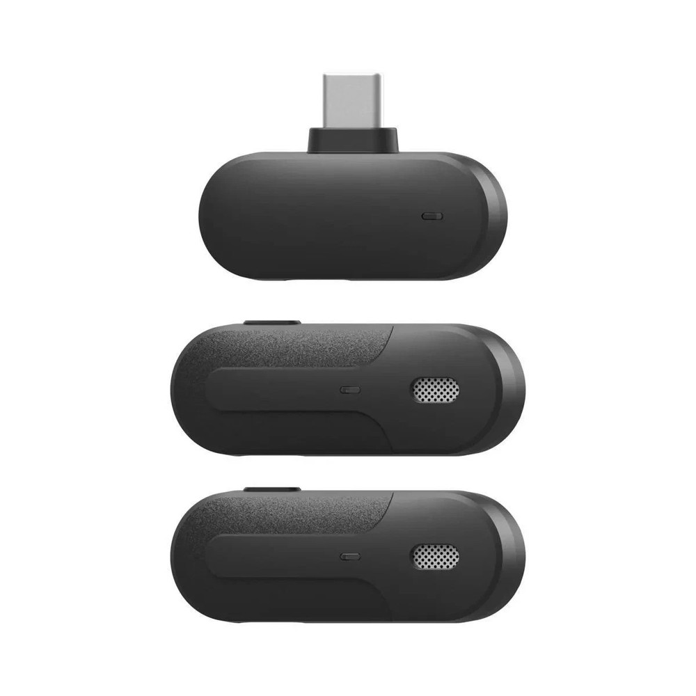 NORTH Wireless Microphone with Charger USB-C Black