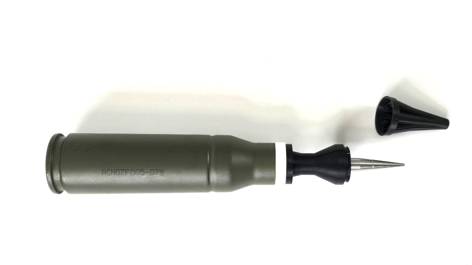 1:1 Replica General Dynamics 25mm M919 APFSDS-T Fin-Stabilized Discarding Sabot