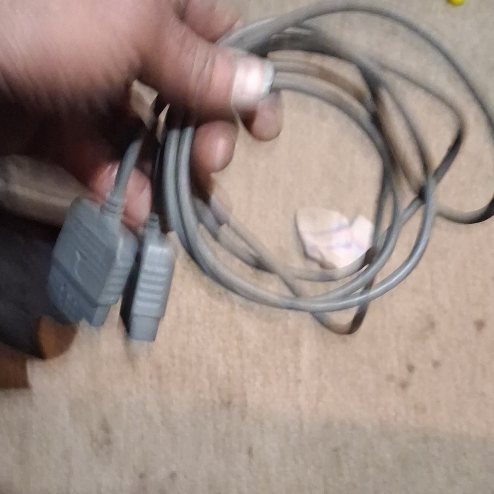 Gray 6ft Controller Extension Cable for Sony PlayStation 1 2 Wired