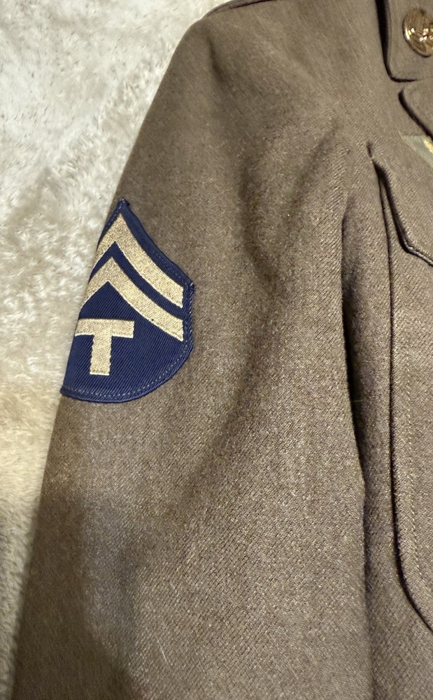 WWII Amphibious Forces Engineer Ike Jacket D-Day