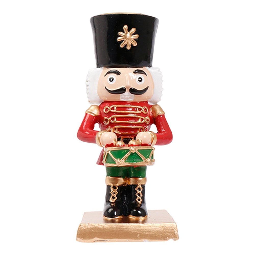 Nutcracker Candle Holder Nutcracker Ornament Figurine Desktop Decoration