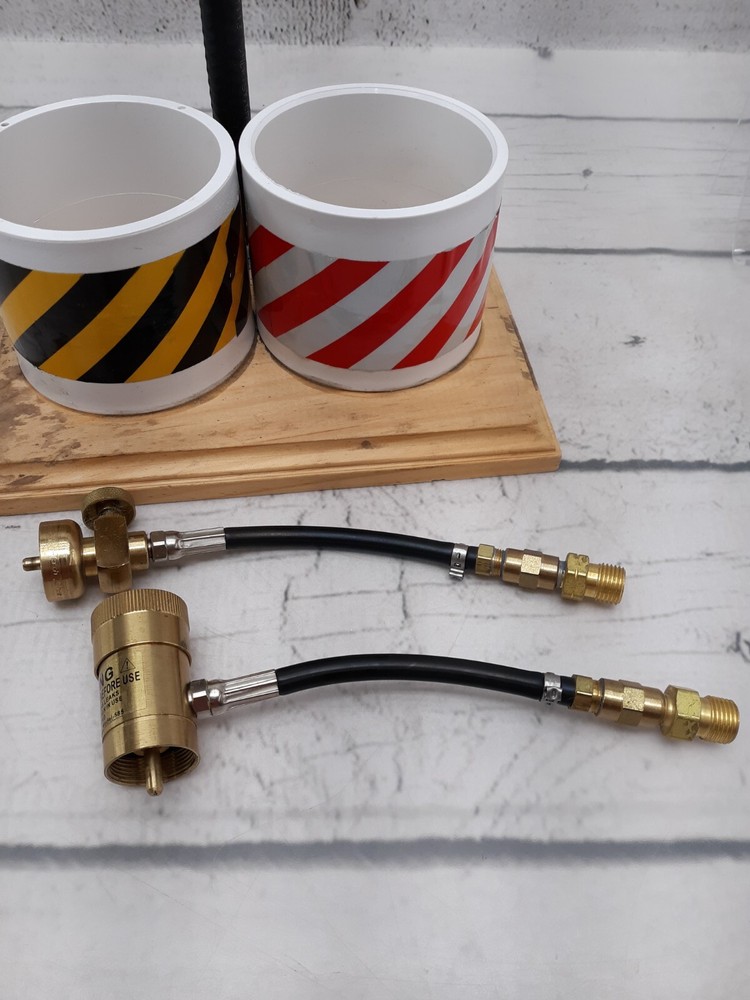 Caddy for Oxygen Tank/ Mapp/Oxygen valve/Mapp Regulator
