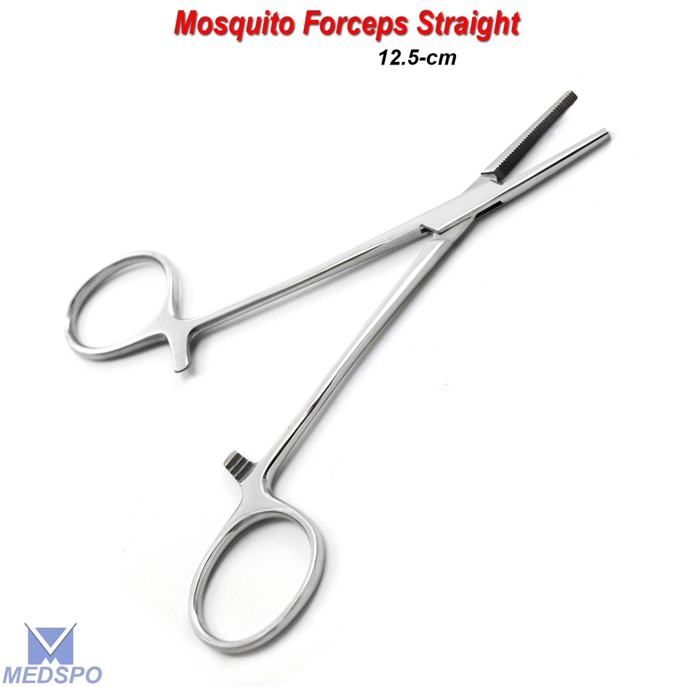 Surgical Hemostat Mosquito Straight Locking Forceps Veterinary Instruments CE