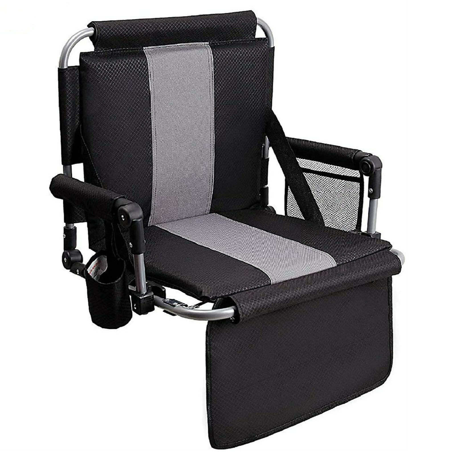 Stadium Seat Portable Folding Padded Stadium Seats for Bleacher Chair Cup Holder