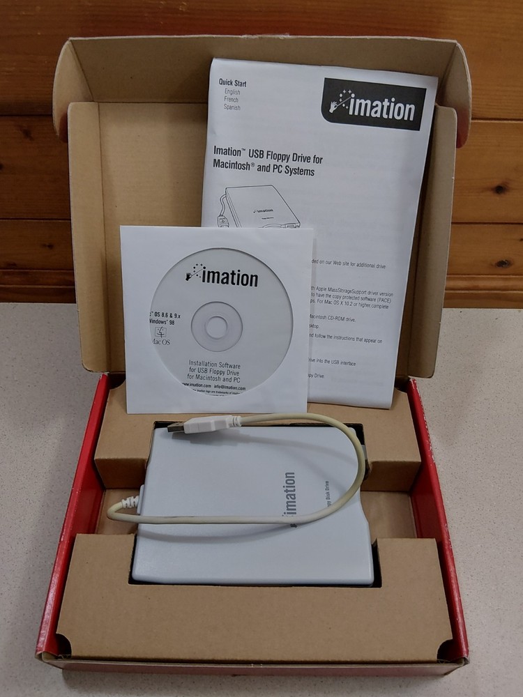 Imation Internal Floppy Disk Drive Model D353FUE Tested