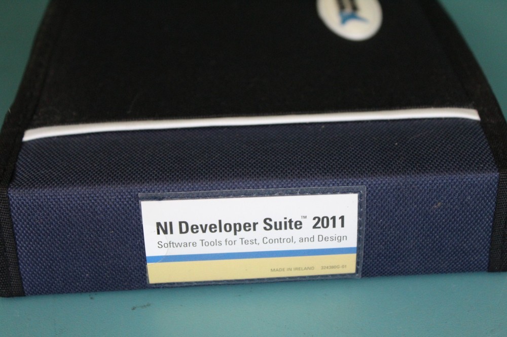 NATIONAL INSTRUMENTS DS2 NI DEVELOPER SUITE 2011 VTG SOFTWARE 4 DISKS + CASE
