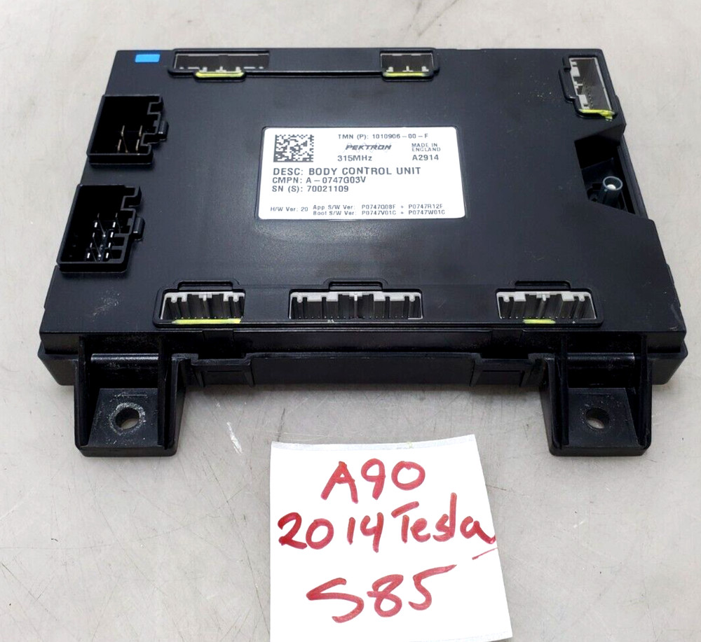 ✅ 2012-2020 OEM Tesla Model S Body Control Module BCM Unit PEKTRON