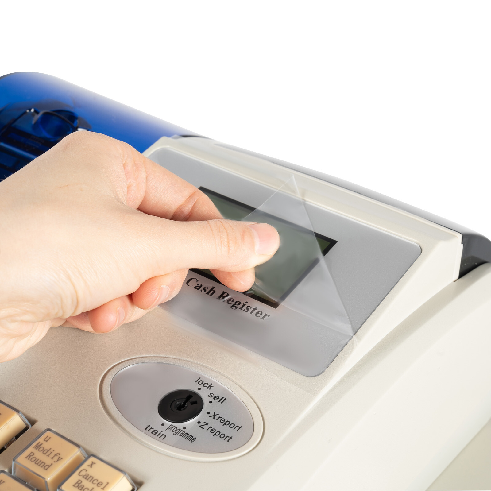 NEW Electronic Cash Register 48 Keys Cash Management System with Thermal Printer