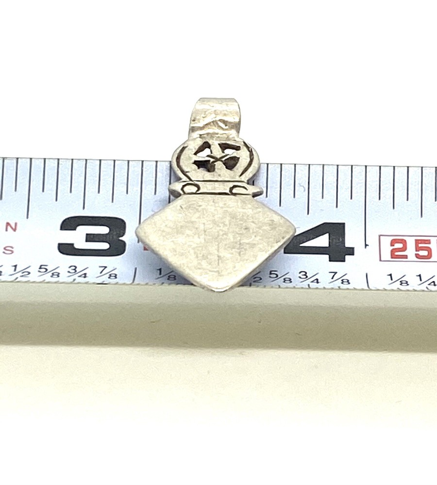 Hand Crafted Sterling Silver Coptic Pendant
