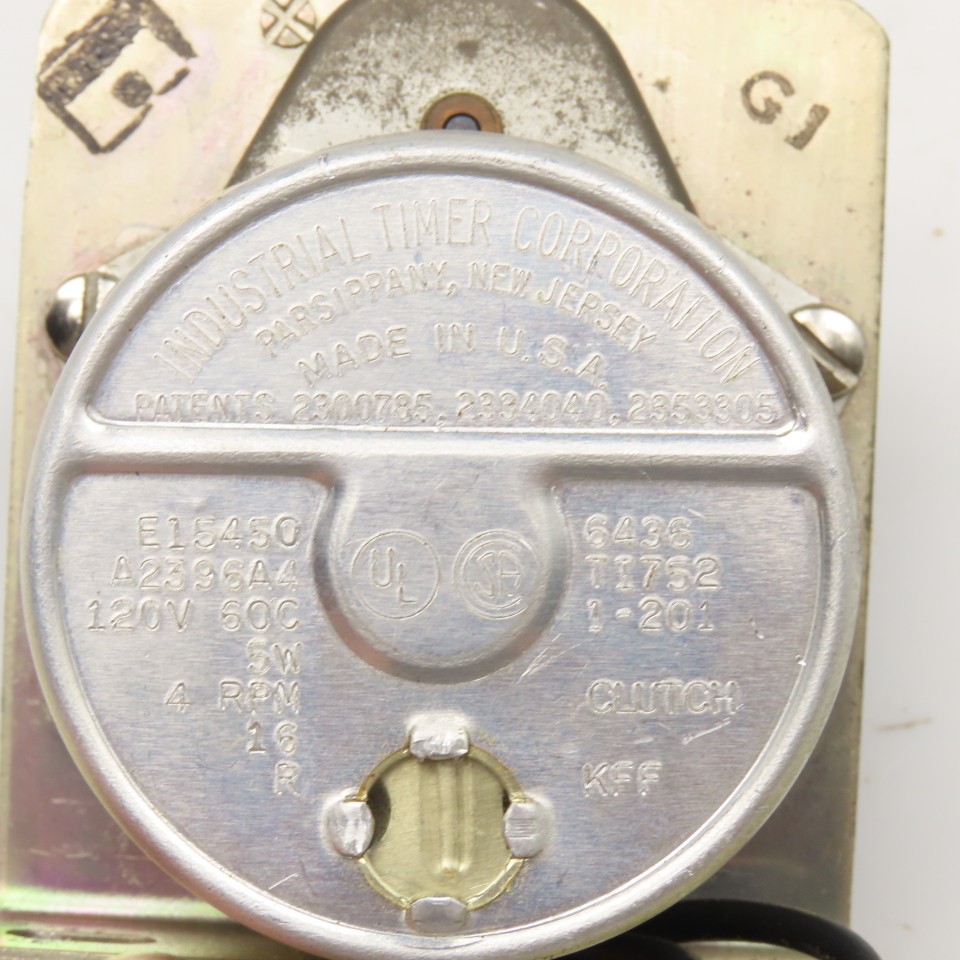 Industrial Timer Corp E15450 120V Timer Relay