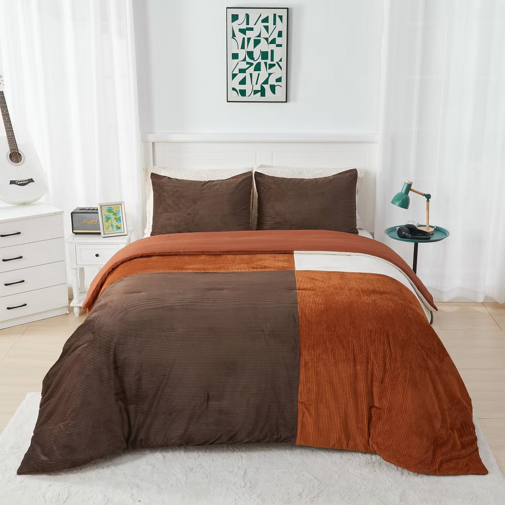 Seek Full/Queen Corduroy Comforter