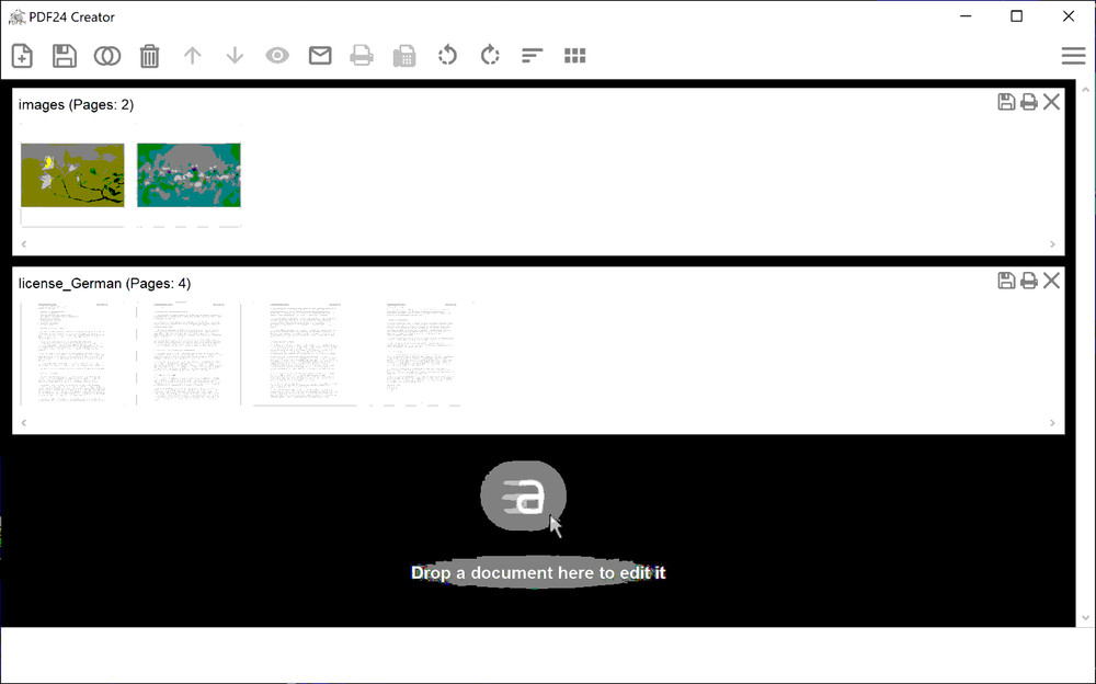 PDF 24 - PDF Editor Software - Convert Text Objects Images Forms & more CD-ROM