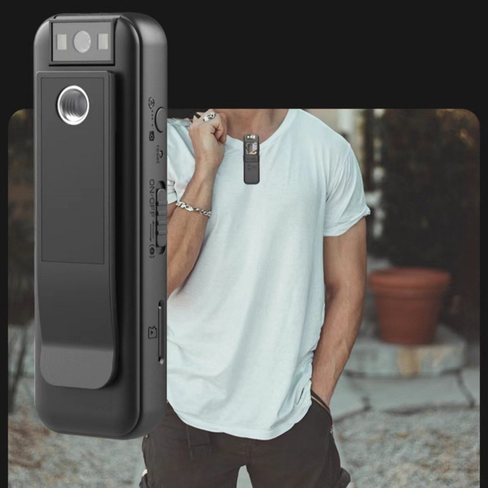 1080P HD Camera W/Motion Detective Function 0.9" LCD Screen 3-4H Duration