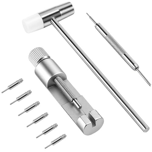 Solid Watch Link Removal Kit, Tools to Adjust and Remove Bracelets，Watch Strap
