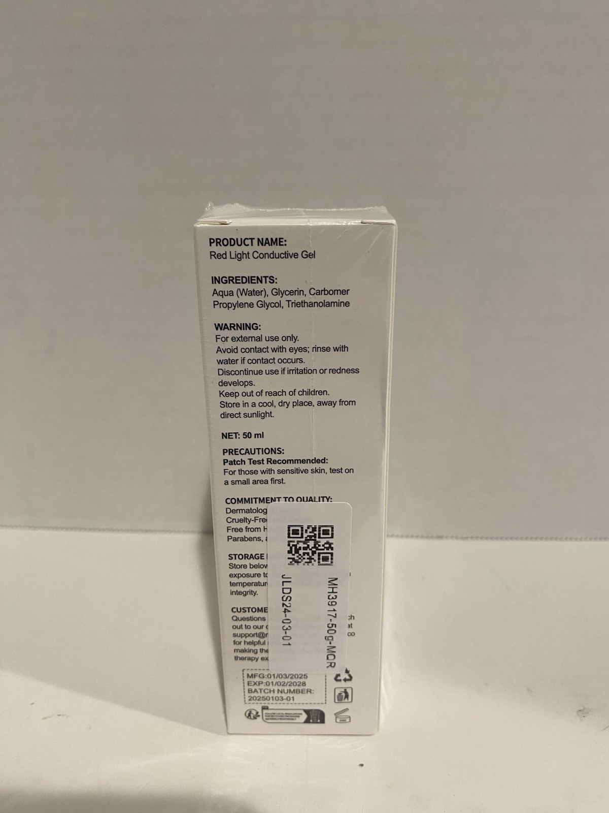 norelie NIB Microcurrent Conductive Gel Hypoallergenic 1.69 Oz 50ml Exp 2028