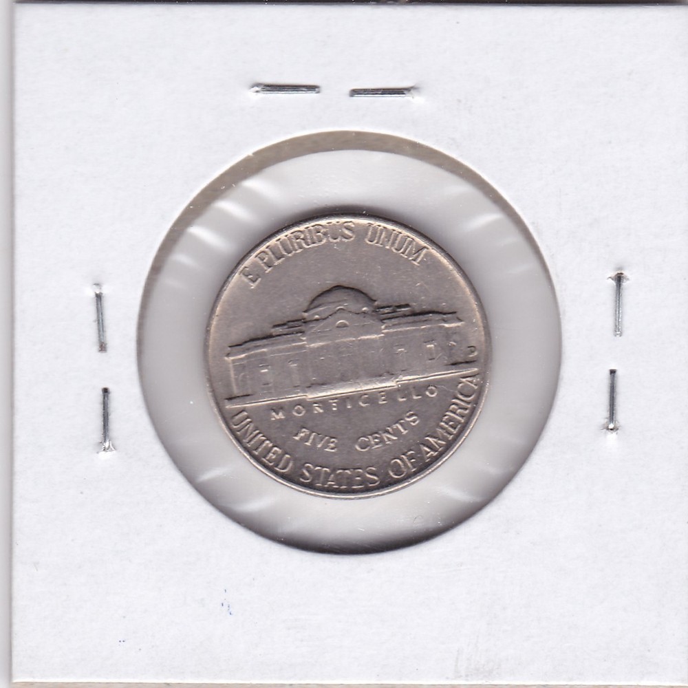 1954-D Jefferson Nickel L43