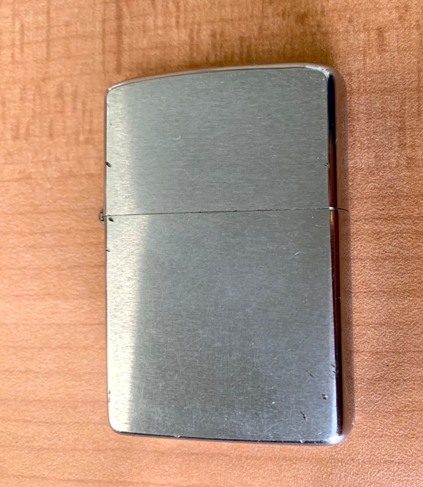 1979 Zippo Brushed Chrome Lighter