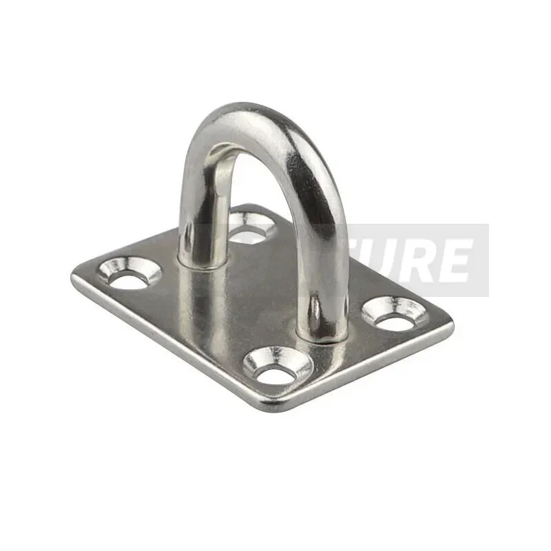 Pad Eye Plates Square Eye Plate Hook Mount Ceiling Fan A2 Stainless Steel M5-M10