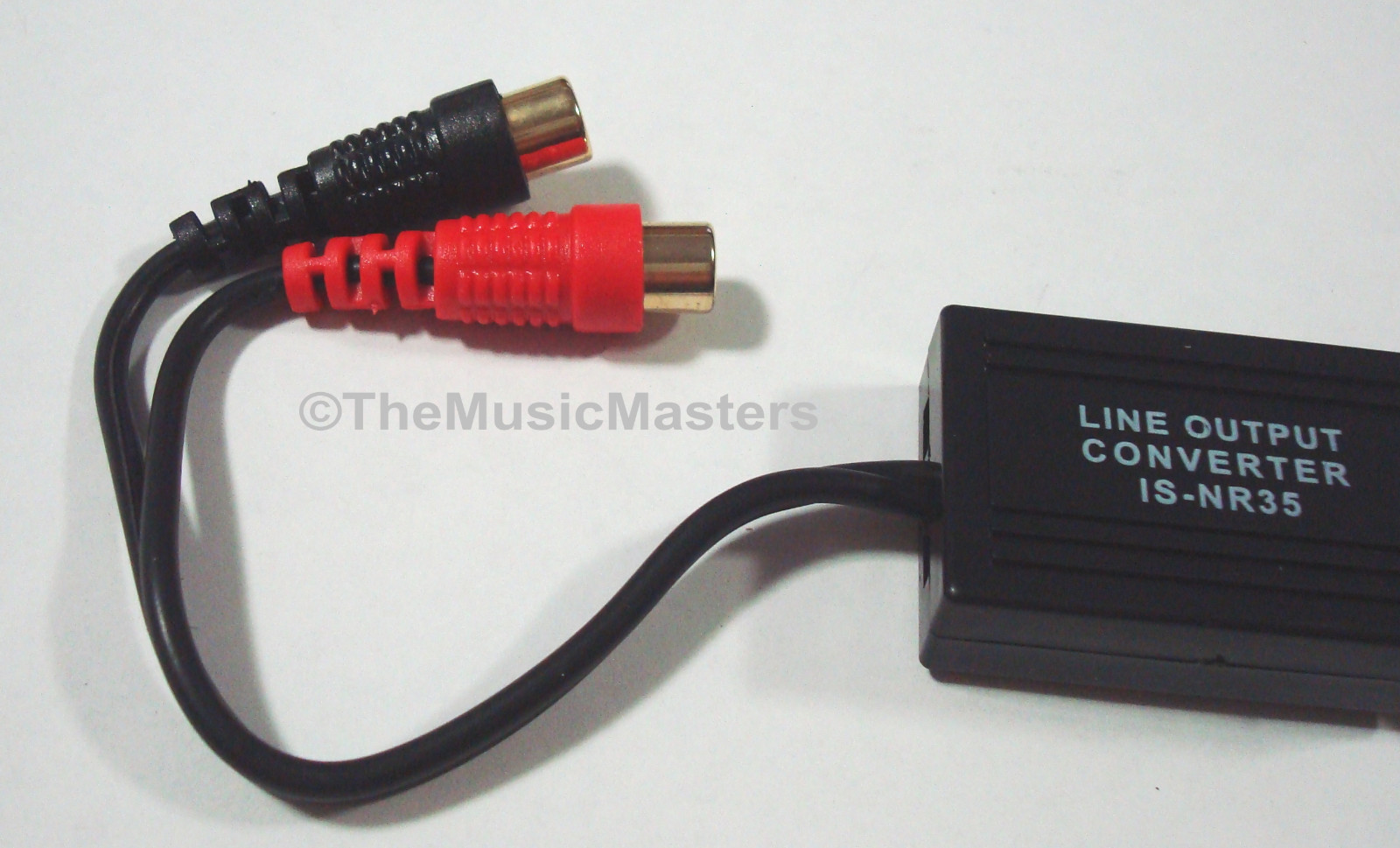 Speaker Level to RCA Line Output Car Radio Audio Signal Converter Power Amp RCA