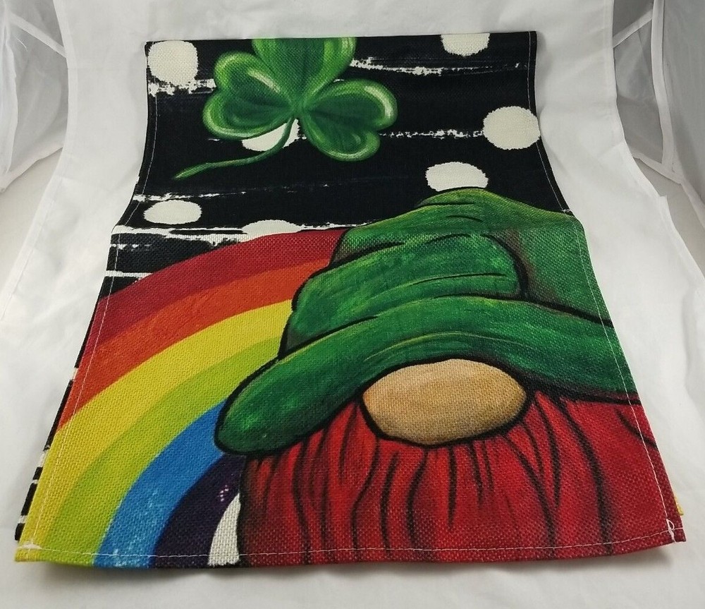 Table Runner "Shamrock 3 Leaf Clover" 13" x 72 Inch *NEW*