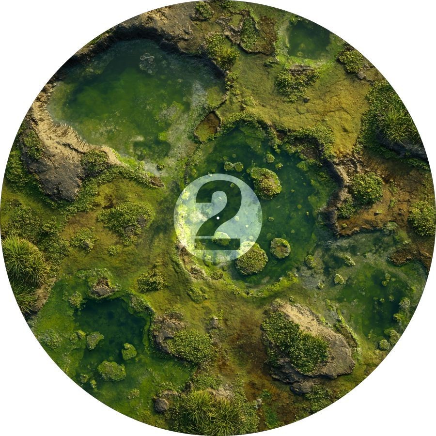 Objective Markers Set - 7.57" - Blight - Compatible w/ Warhammer 40K