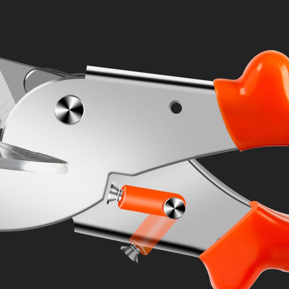 Multifunctional Sharp Multi Angle Scissors Miter Shears Adjustable 45°-135°