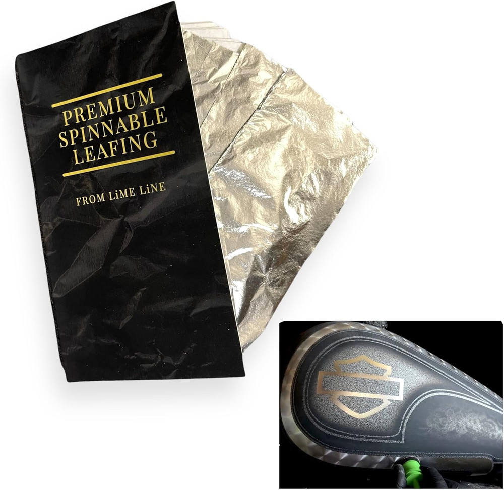 Spin-Able Silver Leafing, Automotive Grade (100Pk)