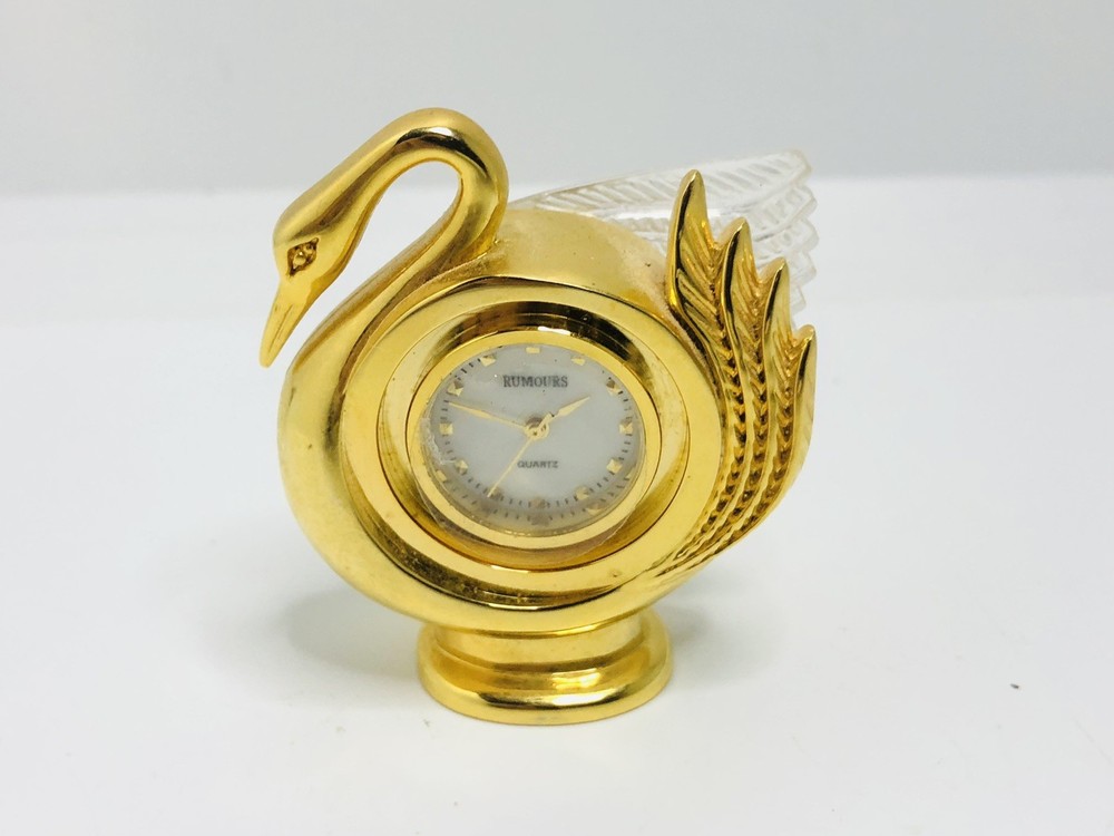 Miniature Rumors Swan clock Needs a battery￼
