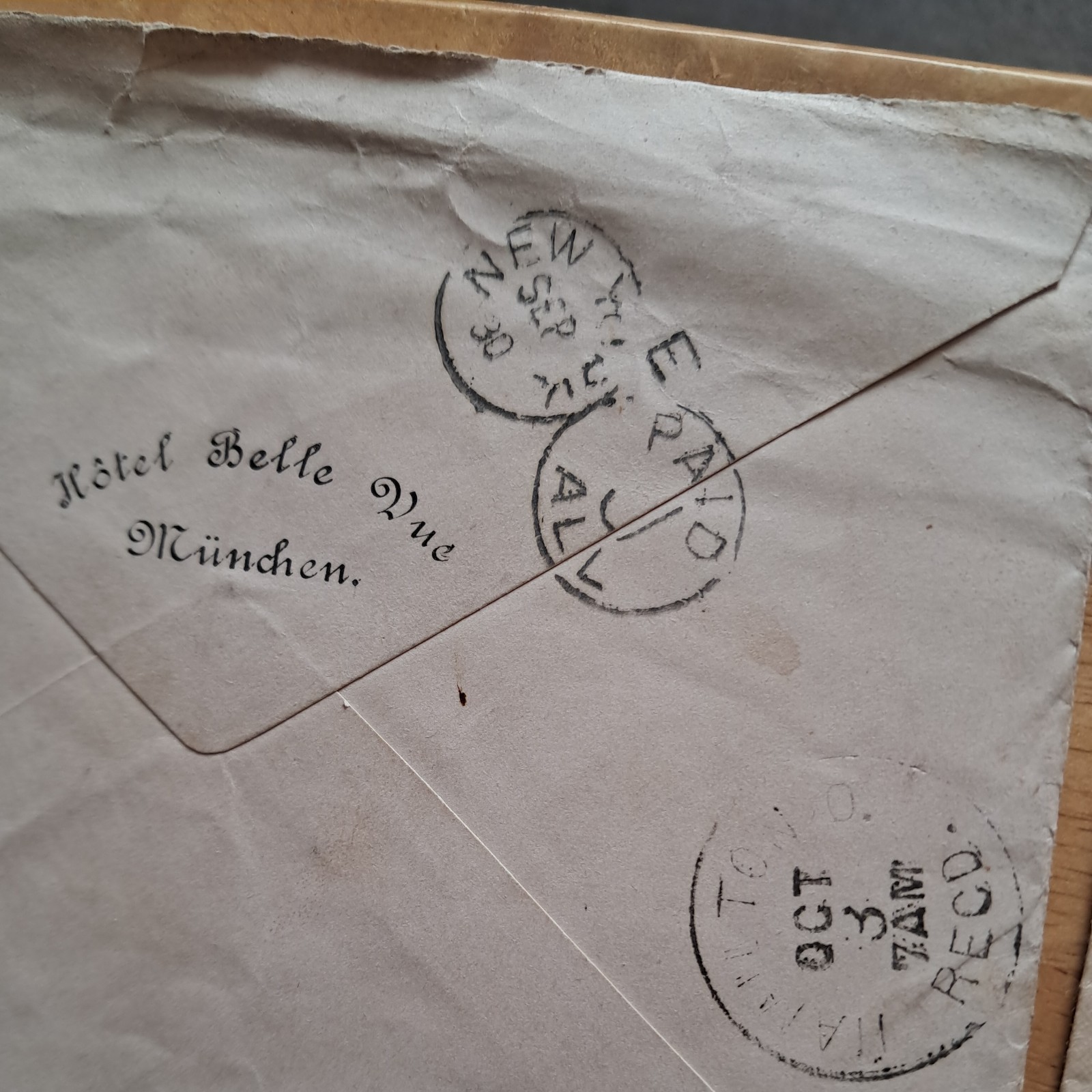 3 x VERY OLD COVERS , ITALY , MUNICH GERMANY ,