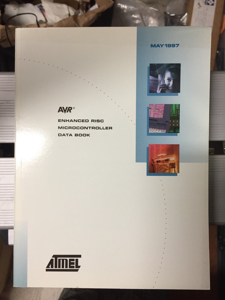 Data Book = Atmel AVR / AT89 MCUs - Memory - Configurable Logic 1995/1996/1997 =