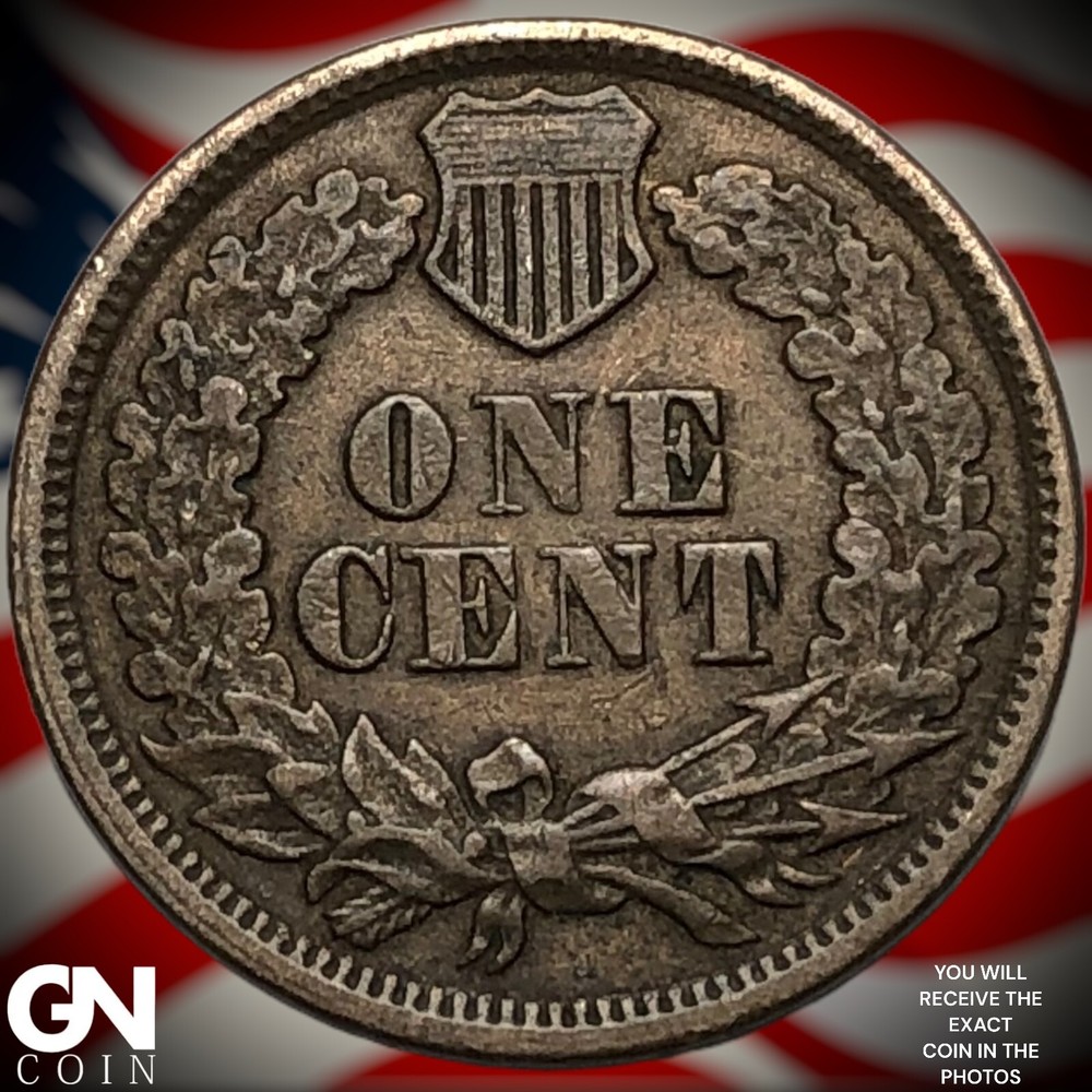 1862 Indian Head Cent Penny Y4101