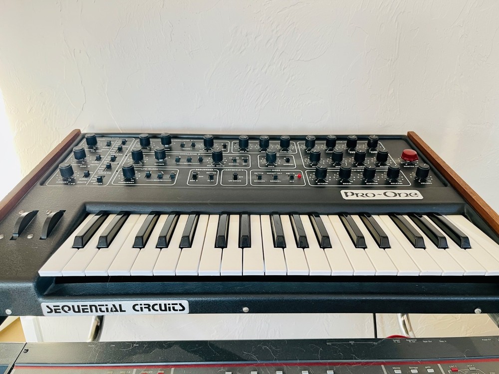 1982 Sequential Circuits Pro-One Vintage Monophonic Analog Synthesizer