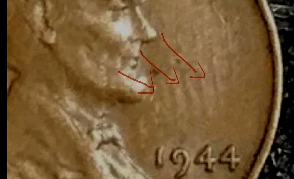 1944 Wheat Penny With Errors,