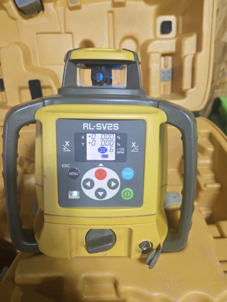 Used Topcon Rl-sv2s Rotating Laser
