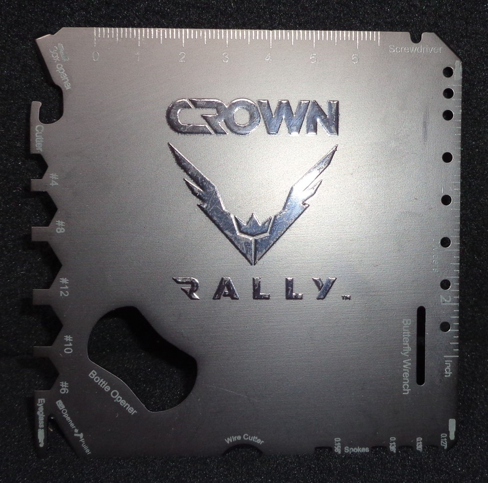 CROWN RALLY Square Multi-Purpose Steel Tool