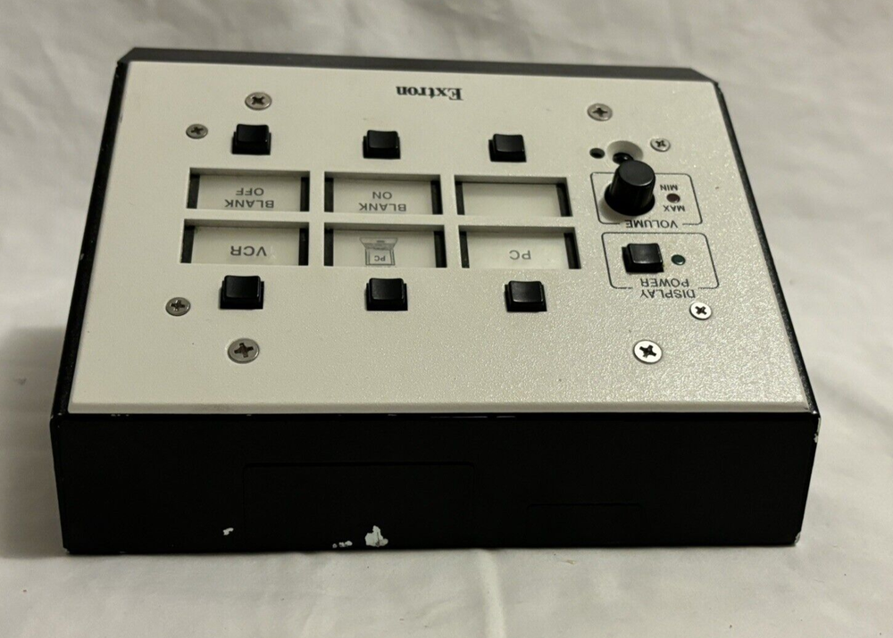 Extron MLC 206 MediaLink Controller White with SMB-3 Gang Surface Mount Box