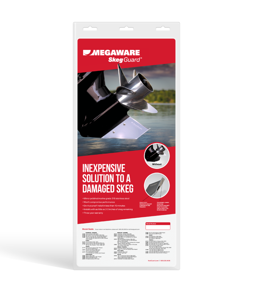 Skeg Guard Protector Replacement MERCURY 75-90-115 4 stroke 2015-up Megaware