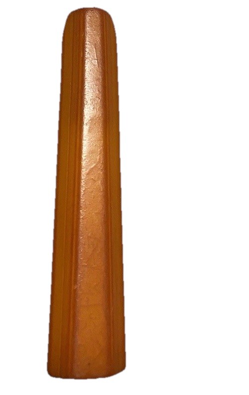 Vintage Pie Server Kitchen Ribbed Butterscotch Bakelite Handle