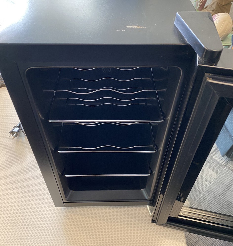 WineEnthusiast 6-Bottle Wine Cooler with Touch Screen Interface